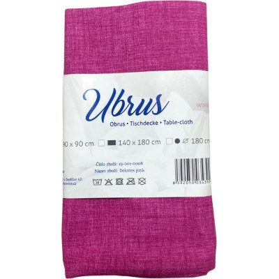 Ubrus DEKOTEX - růžový