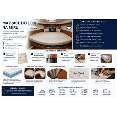 Matrace Boat - luxury