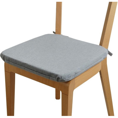 Sedák SUNSOL 40x40 se šňůrkami, ZIP - šedá
