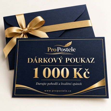 Dárkový poukaz v hodnotě 1000 Kč