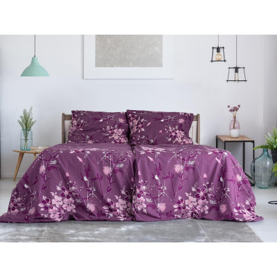 Bavlněné povlečení české výroby - Fiori Viola