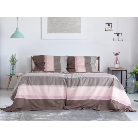 Bavlněné povlečení české výroby 140x200 - Pink